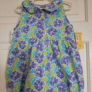 Girls Sleeveless Romper 24 mos.